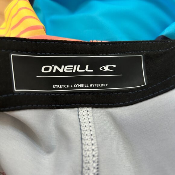 O'Neill BOY'S LENNOX STRIPE 18" BOARDSHORTS - Picture 5 of 7